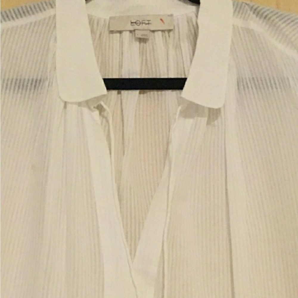 Plait Split Neck blouse - Picture 3 of 8